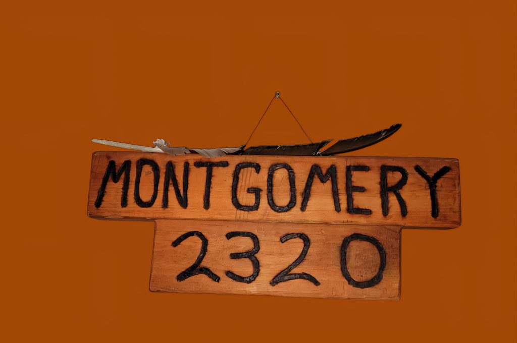 The sign that started it all - Montgomery 2320 BDS